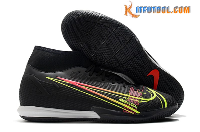 Nike Botas De Fútbol Mercurial Superfly VIII Academy IC Negro