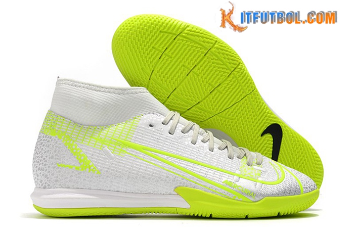 Nike Botas De Fútbol Mercurial Superfly VIII Academy IC Blanco