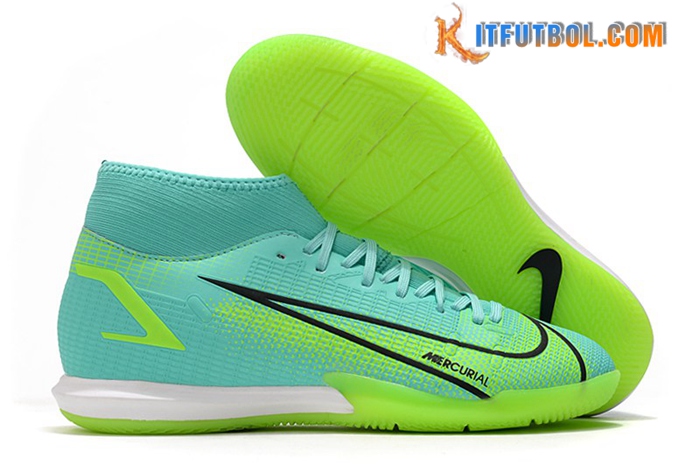 Nike Botas De Fútbol Mercurial Superfly VIII Academy IC Verde