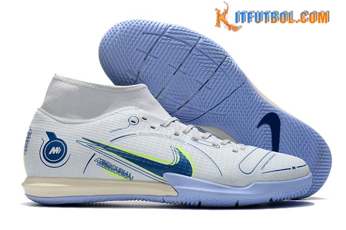 Nike Botas De Fútbol Mercurial Superfly VIII Academy IC Blanco