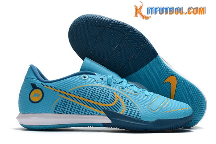 Nike Botas De Fútbol Vapor 14 Academy IC Azul Claro