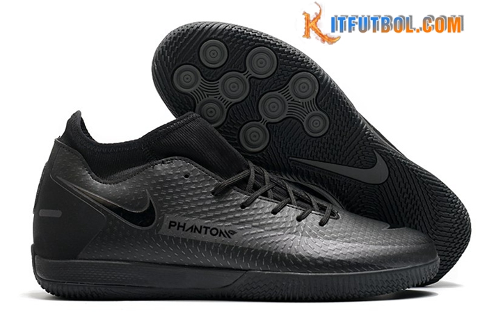 Nike Botas De Fútbol Phantom GT Academy Dynamic Fit IC Negro