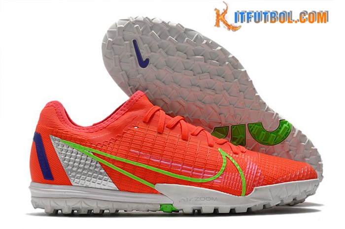 Nike Botas De Fútbol Zoom Vapor 14 Pro TF Rojo