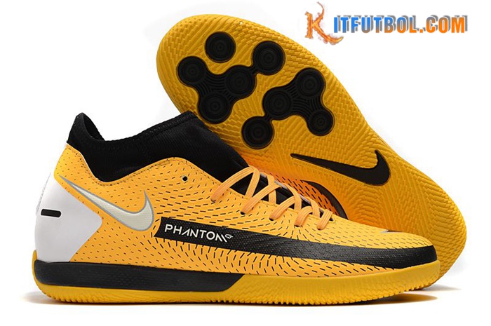 Nike Botas De Fútbol Phantom GT Academy Dynamic Fit IC Naranja