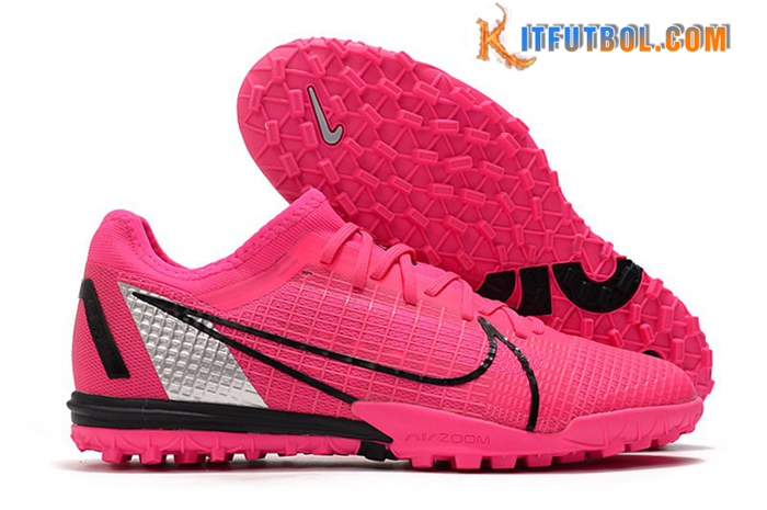 Nike Botas De Fútbol Zoom Vapor 14 Pro TF Rosa