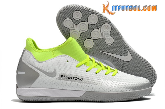 Nike Botas De Fútbol Phantom GT Academy Dynamic Fit IC Blanco