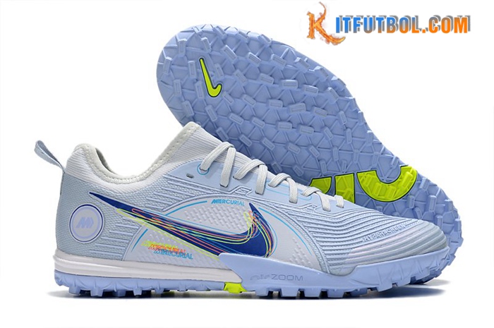 Nike Botas De Fútbol Zoom Vapor 14 Pro TF Azul Claro