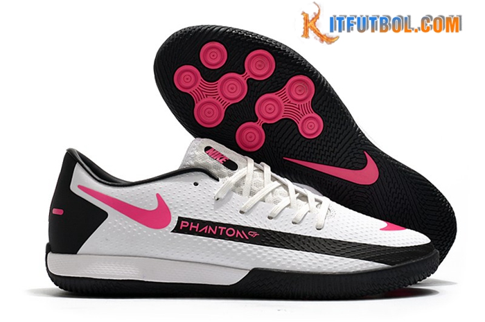 Nike Botas De Fútbol React Phantom GT Pro IC Blanco