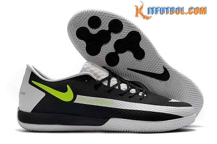Nike Botas De Fútbol React Phantom GT Pro IC Negro