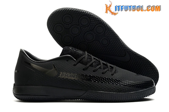 Nike Botas De Fútbol React Phantom GT Pro IC Negro