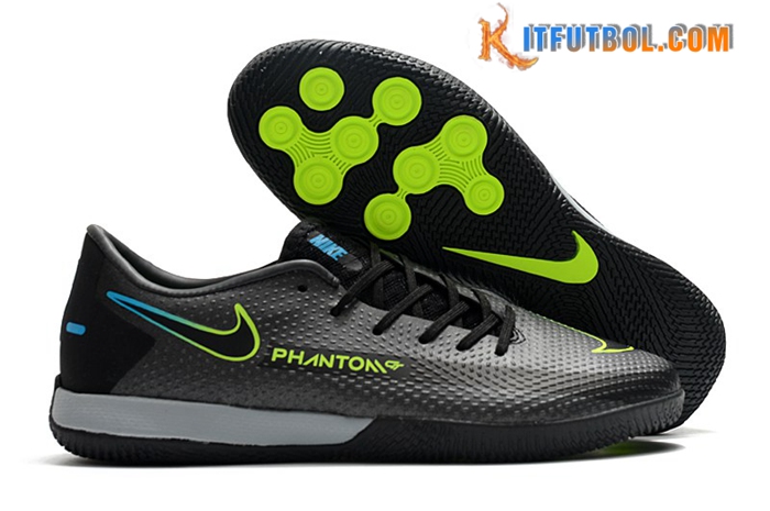 Nike Botas De Fútbol React Phantom GT Pro IC Negro