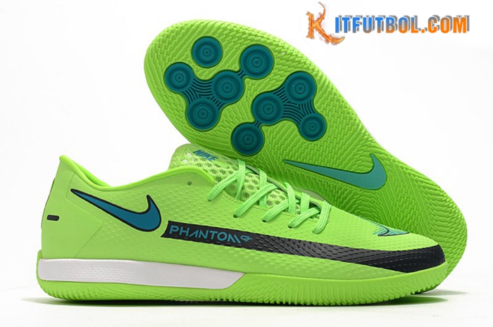 Nike Botas De Fútbol React Phantom GT Pro IC Verde