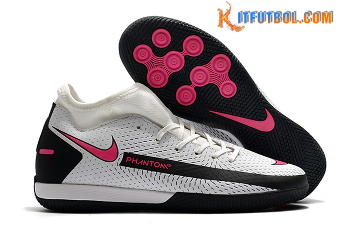 Nike Botas De Fútbol Phantom GT Academy Dynamic Fit IC Blanco
