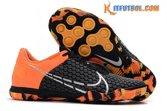Nike Botas De Fútbol Reactgato IC Negro