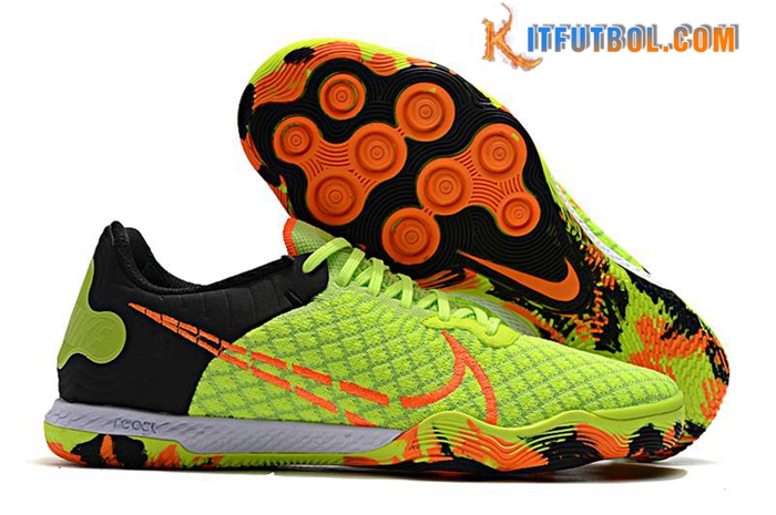 Nike Botas De Fútbol Reactgato IC Verde
