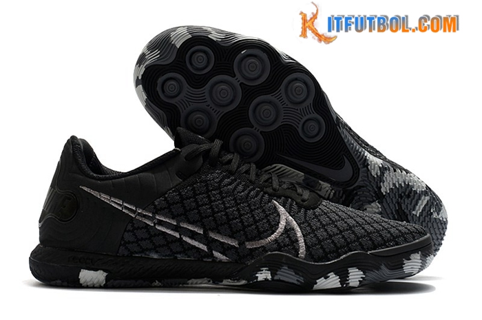 Nike Botas De Fútbol Reactgato IC Negro