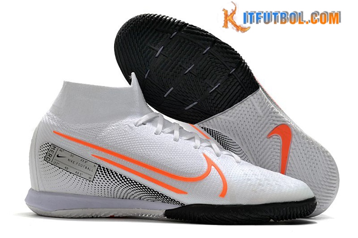 Nike Botas De Fútbol Mercurial Superfly 7 Elite MDS IC Blanco