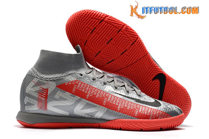 Nike Botas De Fútbol Mercurial Superfly 7 Elite MDS IC Gris