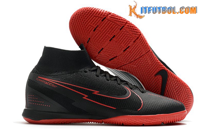 Nike Botas De Fútbol Mercurial Superfly 7 Elite MDS IC Negro