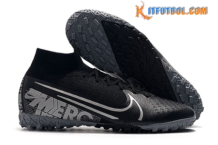 Nike Botas De Fútbol Mercurial Superfly 7 Elite MDS TF Negro