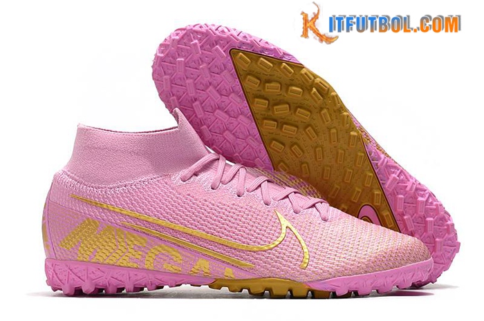 Nike Botas De Fútbol Mercurial Superfly 7 Elite MDS TF Rosa