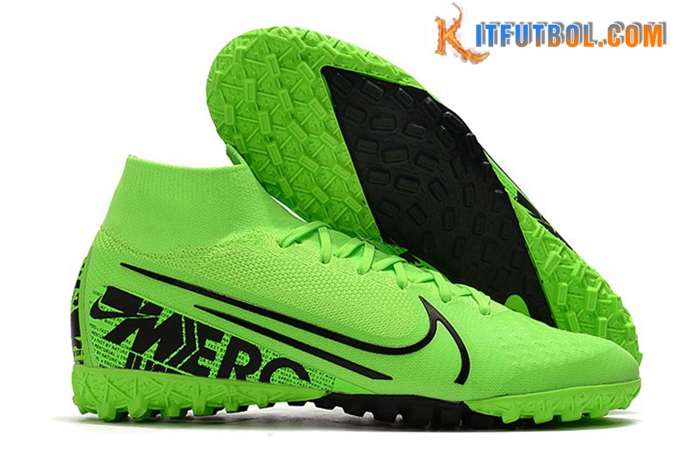 Nike Botas De Fútbol Mercurial Superfly 7 Elite MDS TF Verde
