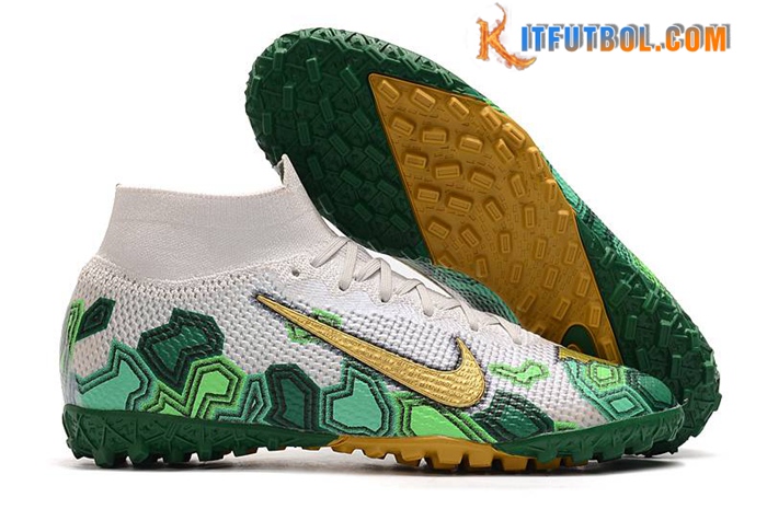 Nike Botas De Fútbol Mercurial Superfly 7 Elite MDS TF Blanco