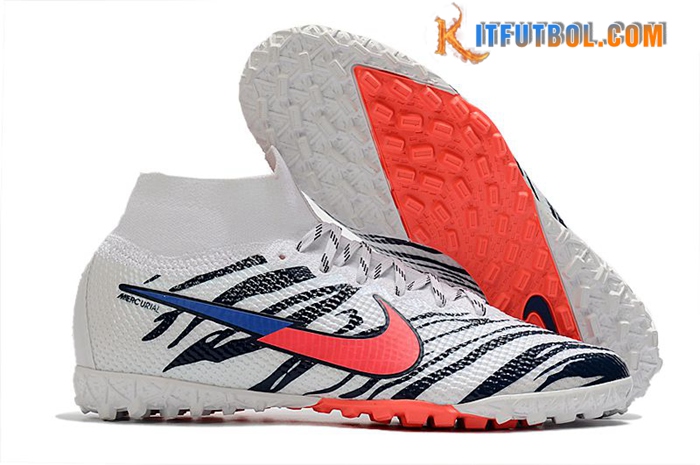 Nike Botas De Fútbol Mercurial Superfly 7 Elite MDS TF Blanco