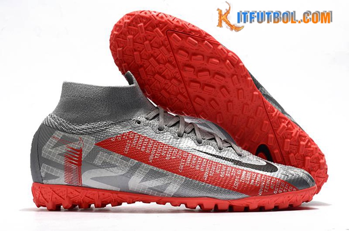 Nike Botas De Fútbol Mercurial Superfly 7 Elite MDS TF Gris
