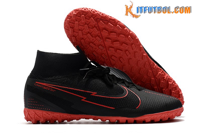 Nike Botas De Fútbol Mercurial Superfly 7 Elite MDS TF Negro