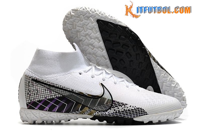 Nike Botas De Fútbol Mercurial Superfly 7 Elite MDS TF Blanco