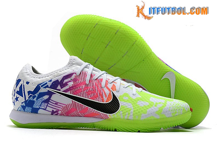 Nike Botas De Fútbol Vapor 13 Pro IC Rosa/Azul/Verde