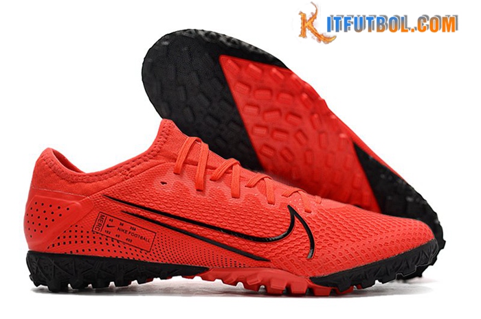 Nike Botas De Fútbol Vapor 13 Pro TF Rojo