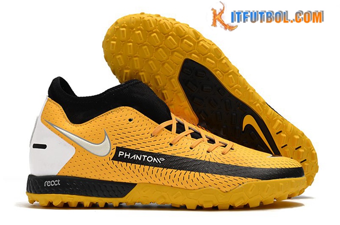 Nike Botas De Fútbol Phantom GT Academy Dynamic Fit TF Naranja