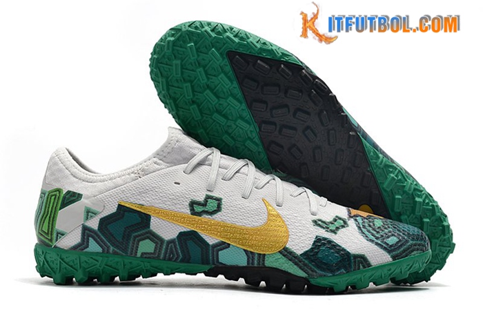 Nike Botas De Fútbol Vapor 13 Pro TF Blanco/Verde
