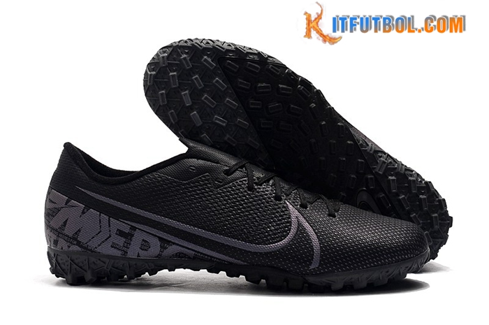 Nike Botas De Fútbol Mercurial Vapor 13 Academy TF Negro