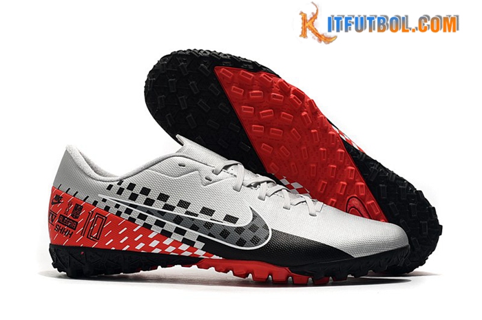 Nike Botas De Fútbol Mercurial Vapor 13 Academy TF Plata
