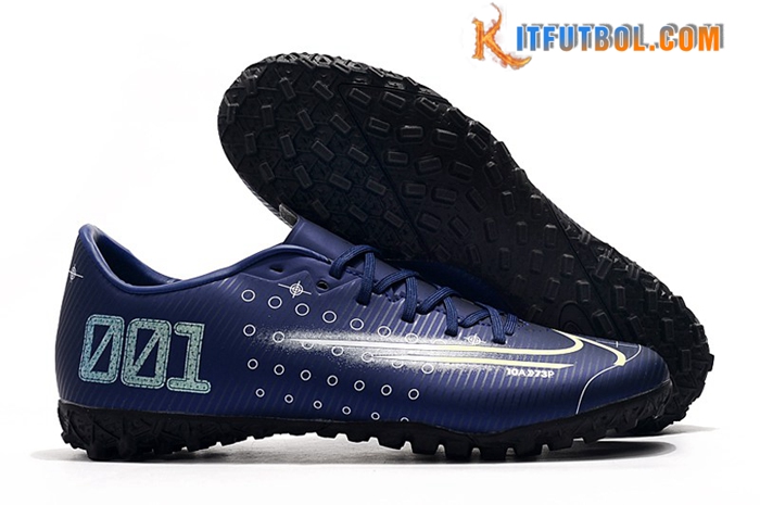 Nike Botas De Fútbol Mercurial Vapor 13 Academy TF Azul Oscuro