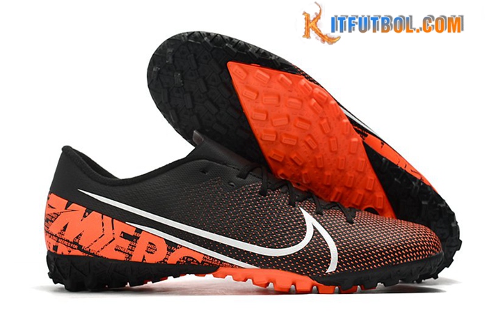 Nike Botas De Fútbol Mercurial Vapor 13 Academy TF Naranja/Negro
