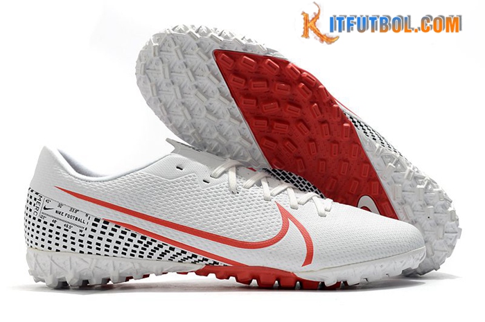 Nike Botas De Fútbol Mercurial Vapor 13 Academy TF Blanco