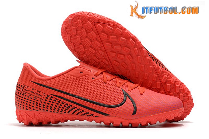 Nike Botas De Fútbol Mercurial Vapor 13 Academy TF Rojo