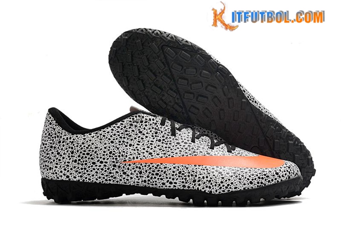 Nike Botas De Fútbol Mercurial Vapor 13 Academy TF Blanco/Negro