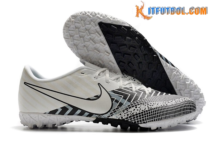Nike Botas De Fútbol Mercurial Vapor 13 Academy TF Blanco/Negro