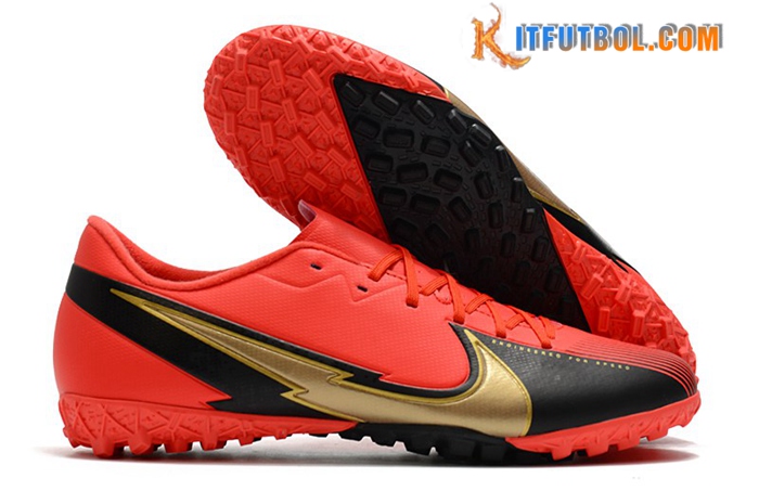 Nike Botas De Fútbol Mercurial Vapor 13 Academy TF Rojo
