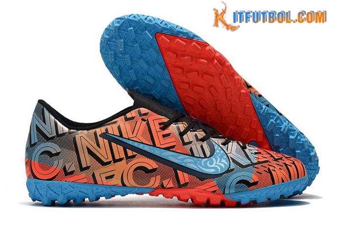 Nike Botas De Fútbol Mercurial Vapor 13 Academy TF Naranja/Azul