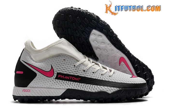 Nike Botas De Fútbol Phantom GT Academy Dynamic Fit TF Blanco