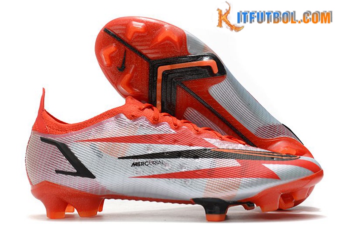 Nike Botas De Fútbol Vapor 14 Elite CR7 FG Rojo
