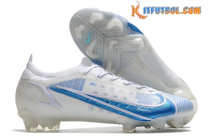 Nike Botas De Fútbol Vapor 14 Elite MDS FG Blanco