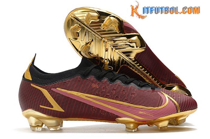 Nike Botas De Fútbol Vapor 14 Elite MDS FG Rojo