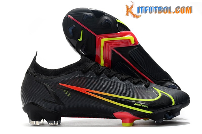Nike Botas De Fútbol Vapor 14 Elite FG Negro